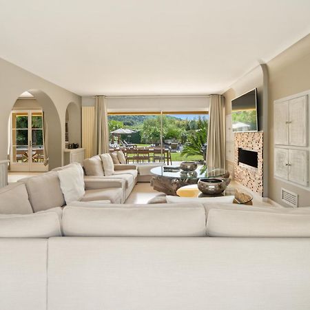 Grande Villa St-Tropez Area Avec Piscine Chauffee Gassin Bagian luar foto