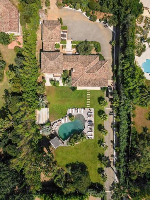 Grande Villa St-Tropez Area Avec Piscine Chauffee Gassin Bagian luar foto