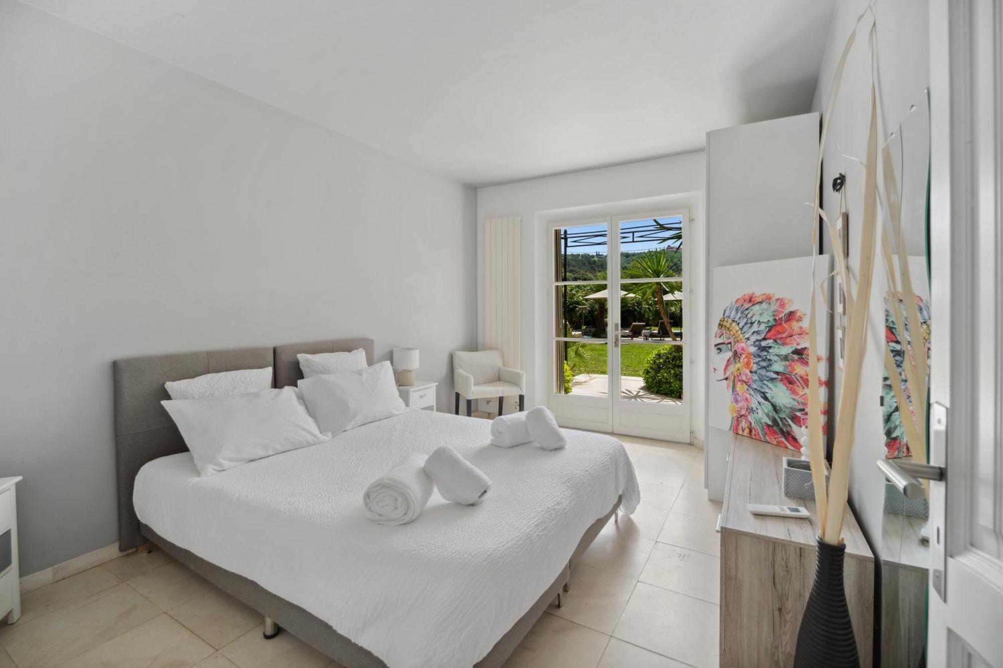 Grande Villa St-Tropez Area Avec Piscine Chauffee Gassin Bagian luar foto