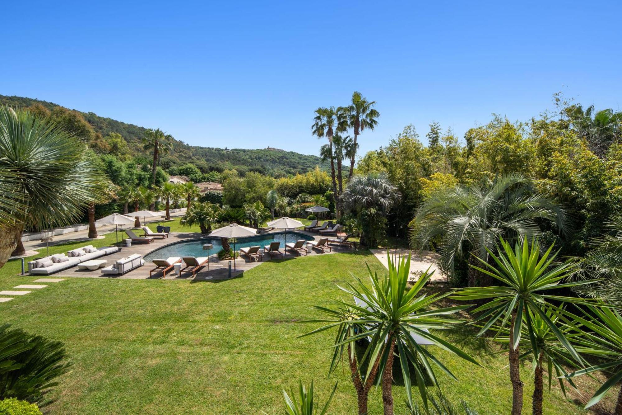 Grande Villa St-Tropez Area Avec Piscine Chauffee Gassin Bagian luar foto