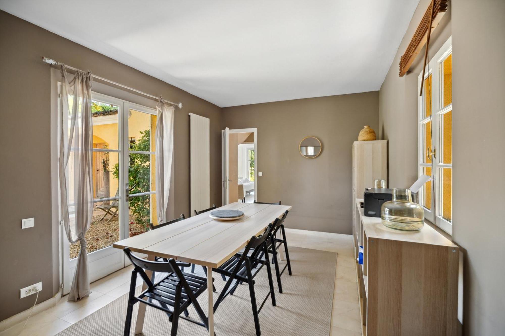 Grande Villa St-Tropez Area Avec Piscine Chauffee Gassin Bagian luar foto